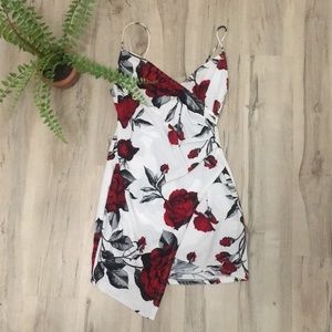 Flower mini dress
